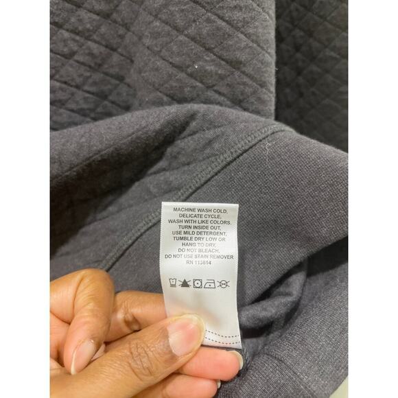 Billy Reid Dark Navy Shawl Collar Pullover Sweater Sz M - Picture 8 of 10